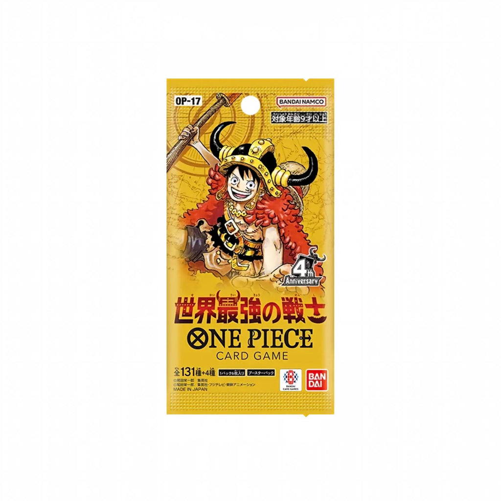 [JP] One Piece TCG - The Worlds Strongest Warriors OP17 Booster Box