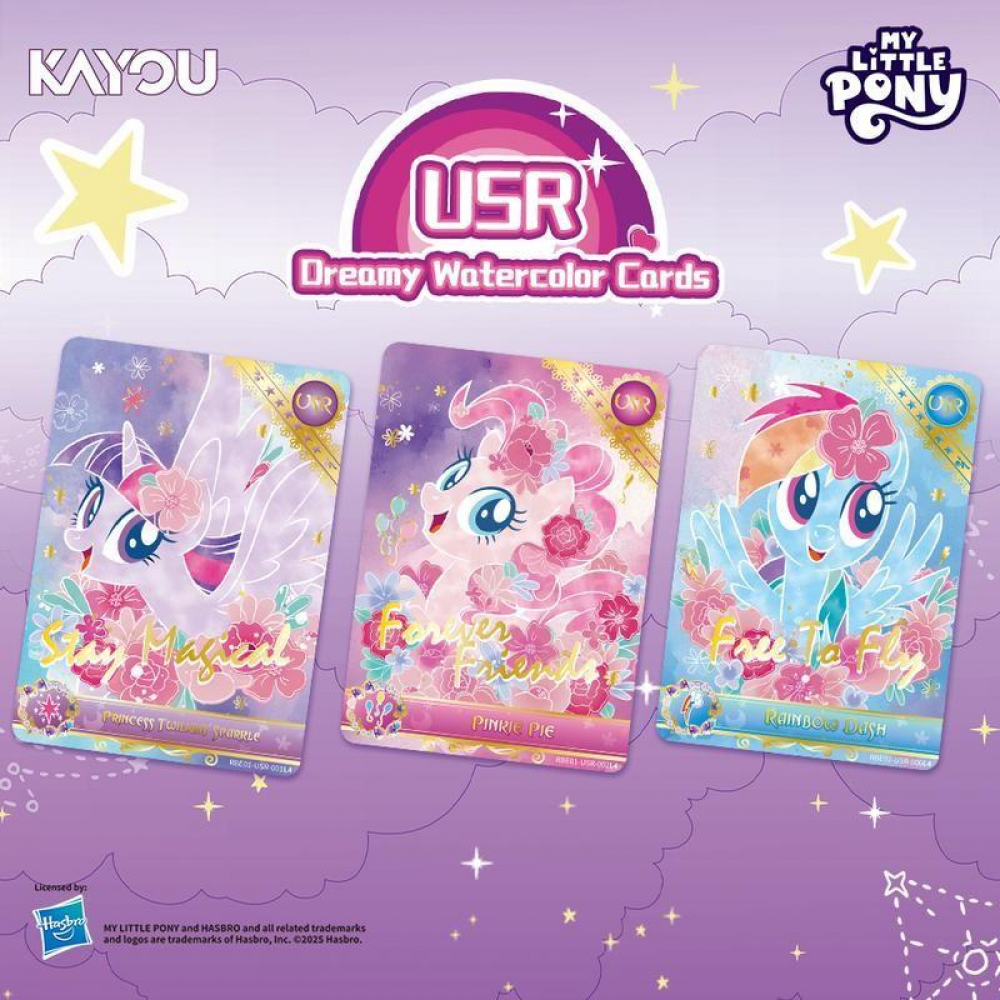 KAYOU My Little Pony-Friendship Eternal Cards-Rainbow Edition-NA-001 Spring Glow Up