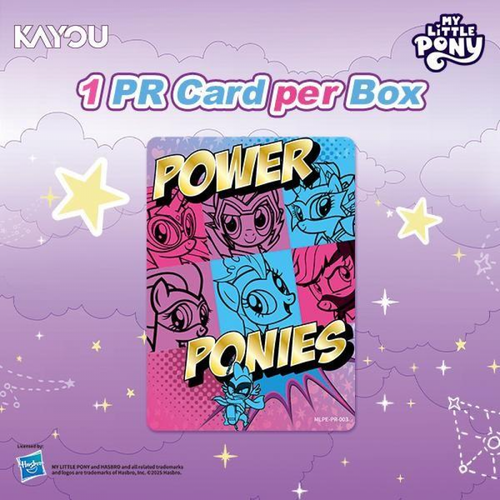 KAYOU My Little Pony-Friendship Eternal Cards-Rainbow Edition-NA-001 Spring Glow Up