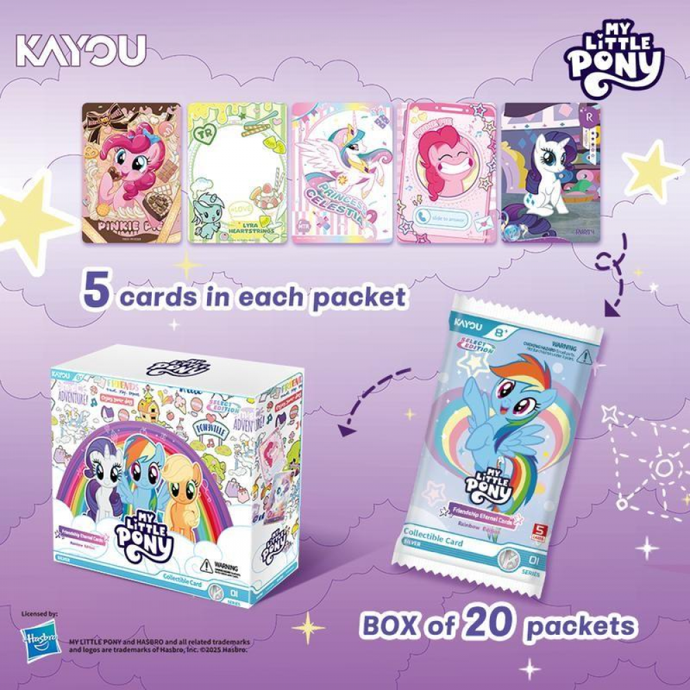 KAYOU My Little Pony-Friendship Eternal Cards-Rainbow Edition-NA-001 Spring Glow Up