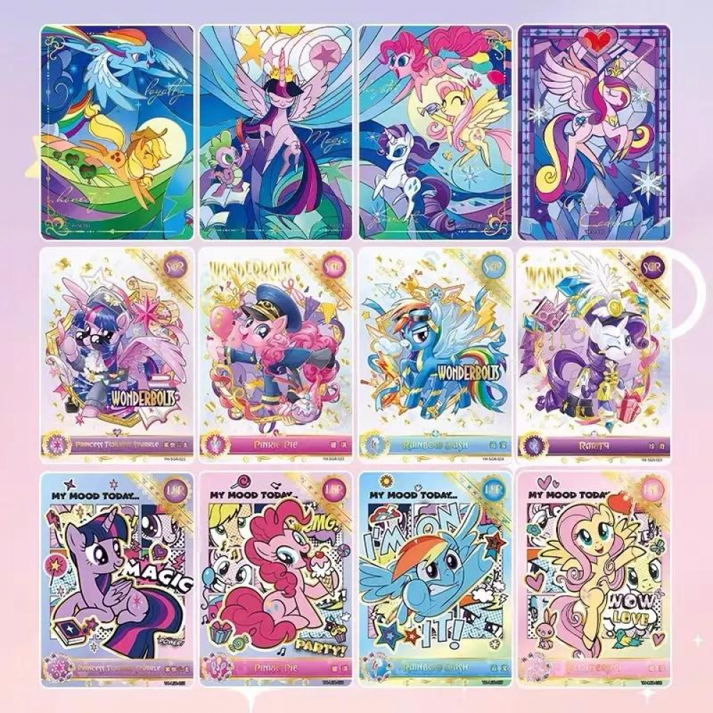 [KAYOU] My Little Pony-Friendship Eternal Cards-Moon Edition Volume 4 Booster Packs Spring Glow Up