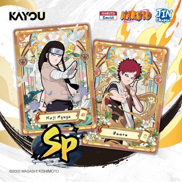 KAYOU NARUTO-Smriti Collectible Cards-Chapter Jin-002A-NA-Series 2 Spring Glow Up