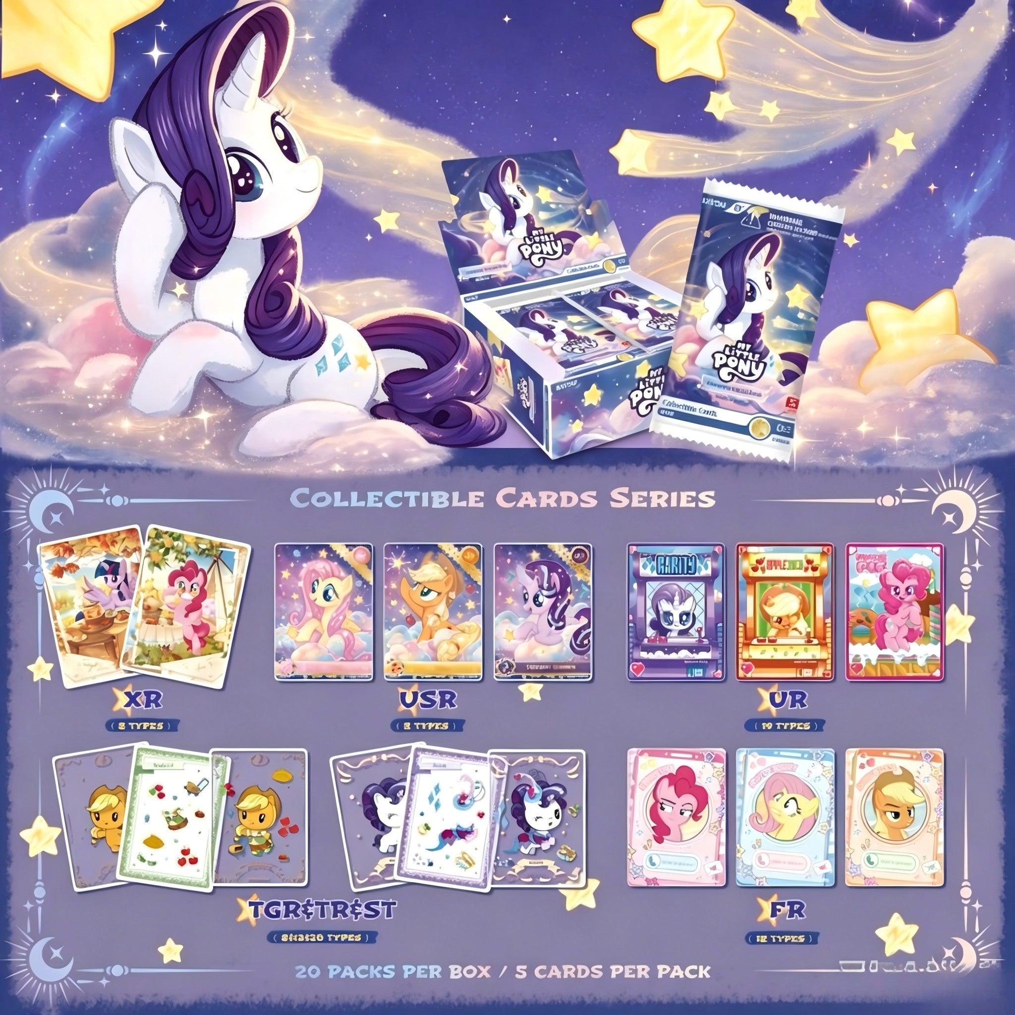 [NA] KAYOU My Little Pony Friendship Eternal Cards - Rainbow Edition English Series 2