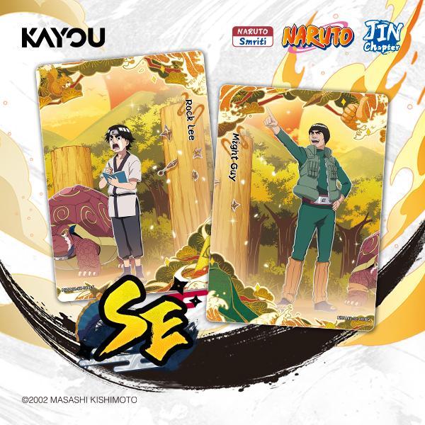 KAYOU NARUTO-Smriti Collectible Cards-Chapter Jin-002A-NA-Series 2 Spring Glow Up