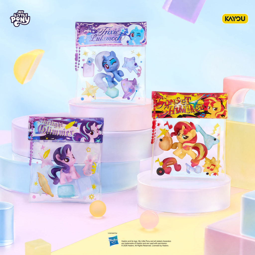 [KAYOU] My Little Pony - Beanbag Charm with Cute Particles, Colorful Particle Series