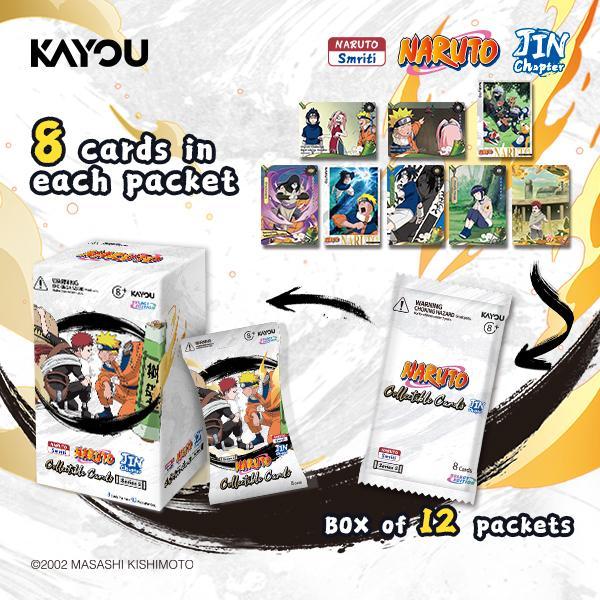 KAYOU NARUTO-Smriti Collectible Cards-Chapter Jin-002A-NA-Series 2 Spring Glow Up