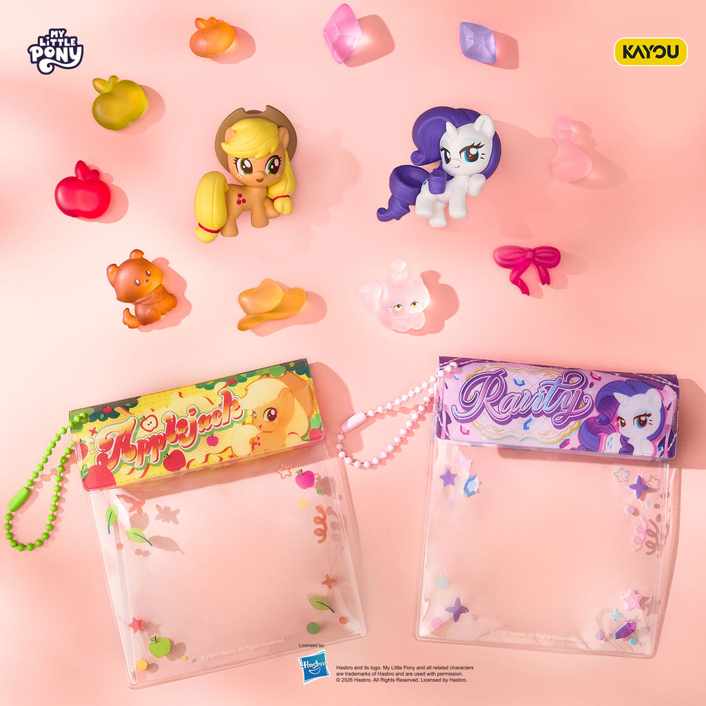 [KAYOU] My Little Pony - Beanbag Charm with Cute Particles, Colorful Particle Series