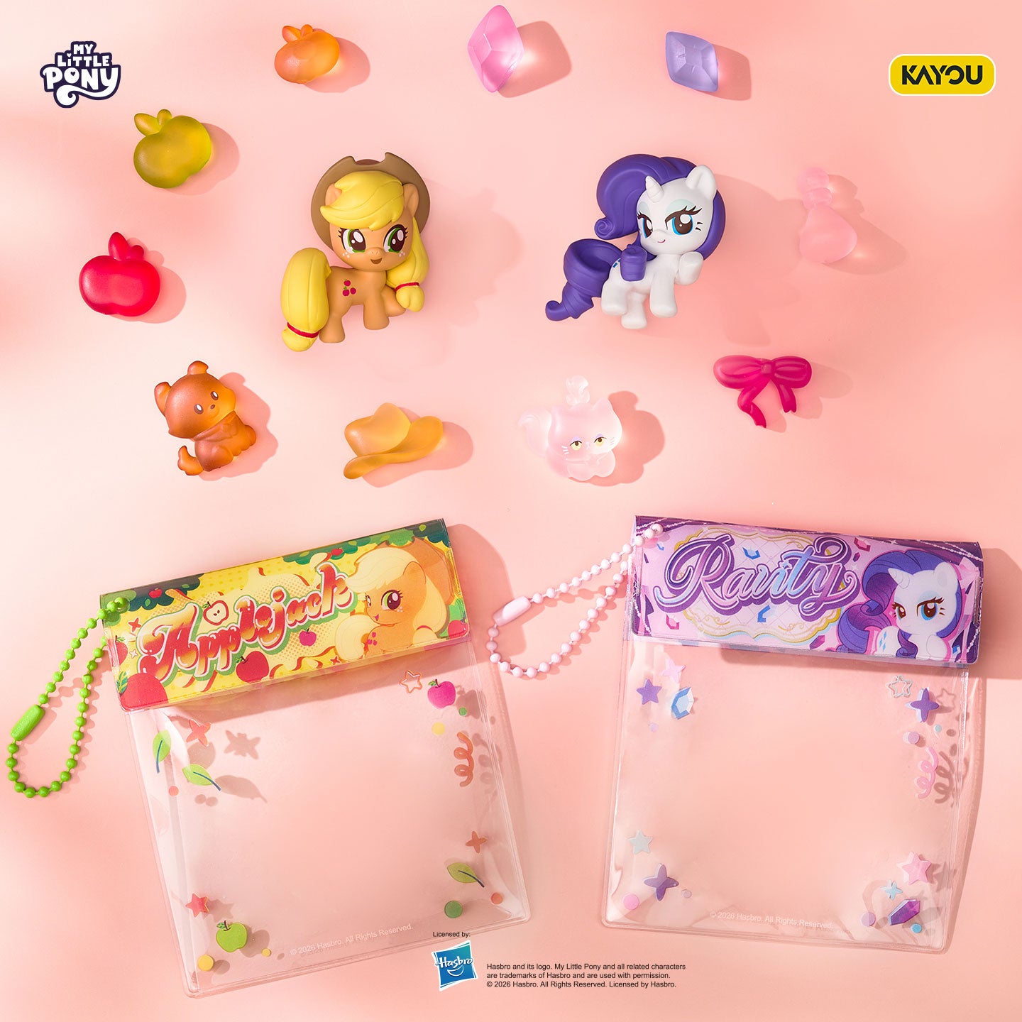 [KAYOU] My Little Pony - Beanbag Charm with Cute Particles, Colorful Particle Series