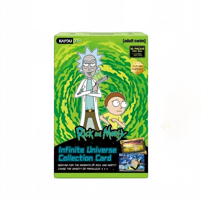 KAYOU Rick y Morty - Tarjetas Coleccionables Infinite Universe – Sobre Nivel Estrella - Vol. 1