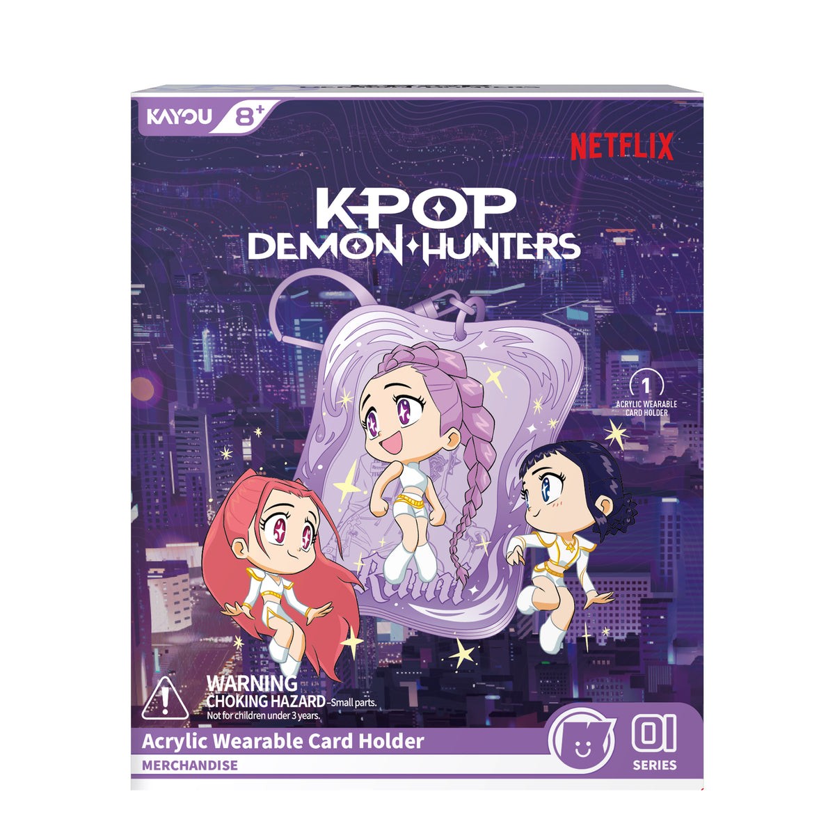 KAYOU KPop Demon Hunters Acrylic Wearable Card Holder – Blind Box