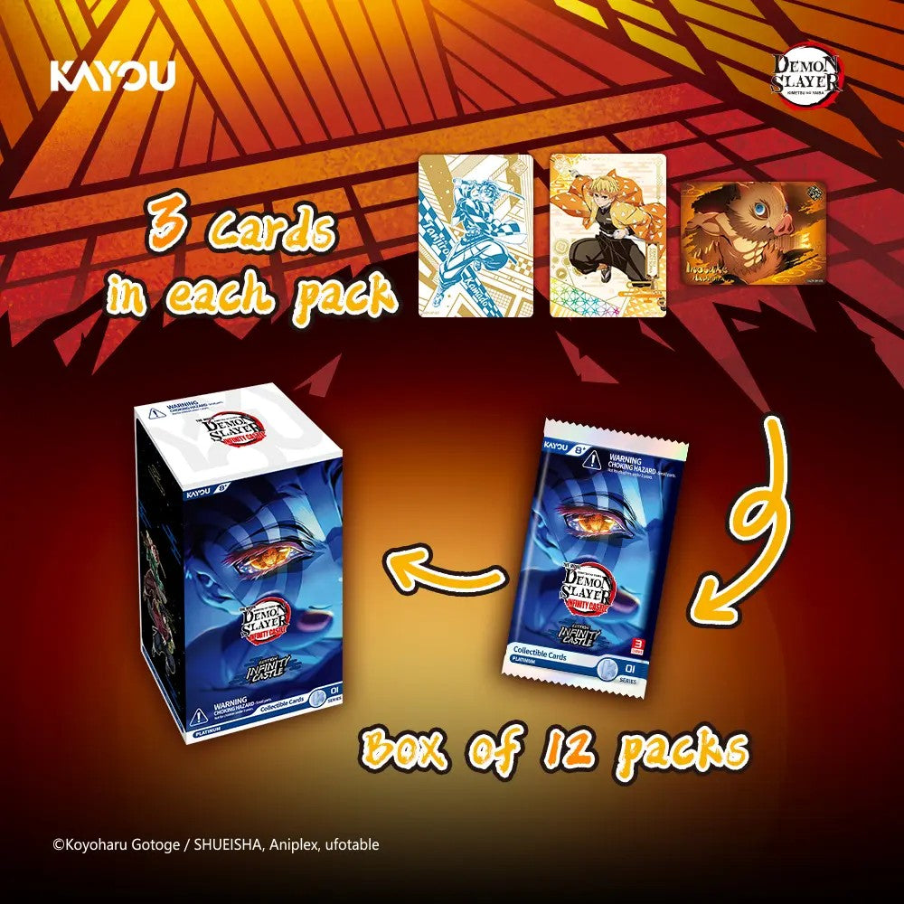 [KAYOU] Demon Slayer - Kimetsu no Yaiba Infinity Castle Movie-Collectible Cards-Infinity Castle Edition-001-NA
