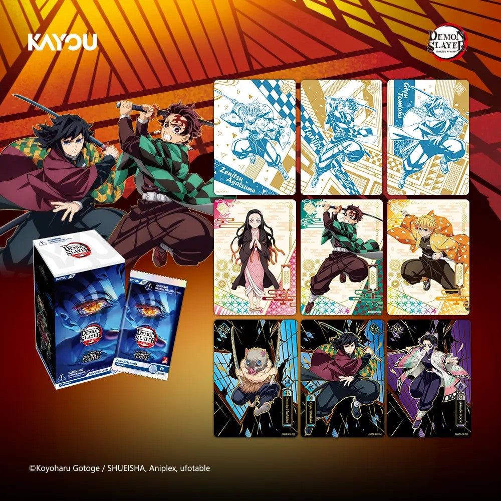 [KAYOU] Demon Slayer - Kimetsu no Yaiba Infinity Castle Movie-Collectible Cards-Infinity Castle Edition-001-NA