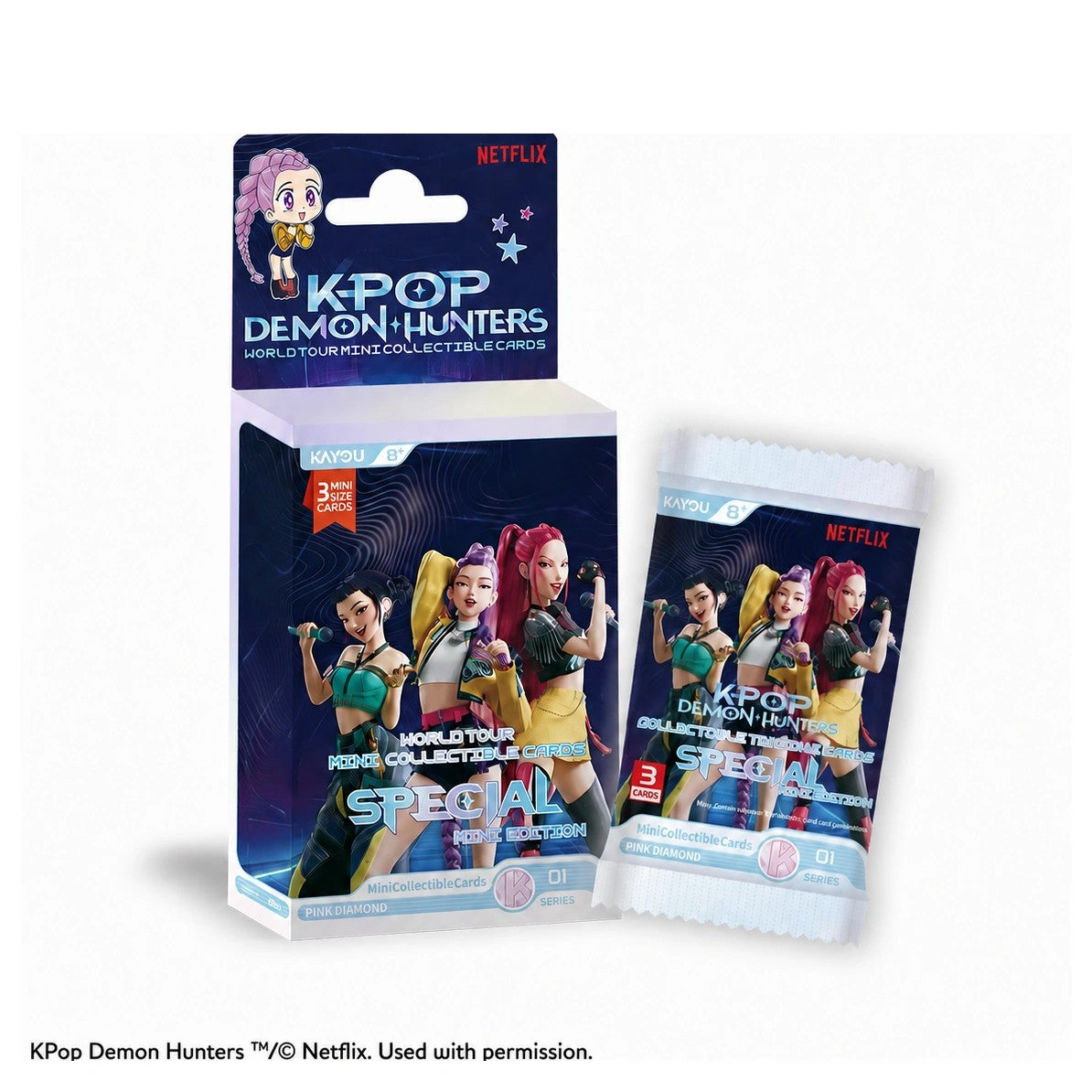 KAYOU KPop Demon Hunters Special Mini Edition 001 - NA - 4 Single Packs