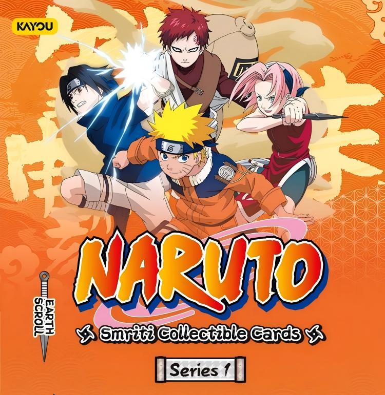 NARUTO-Smriti Collectible Cards-Earth Scroll-001/A-NA