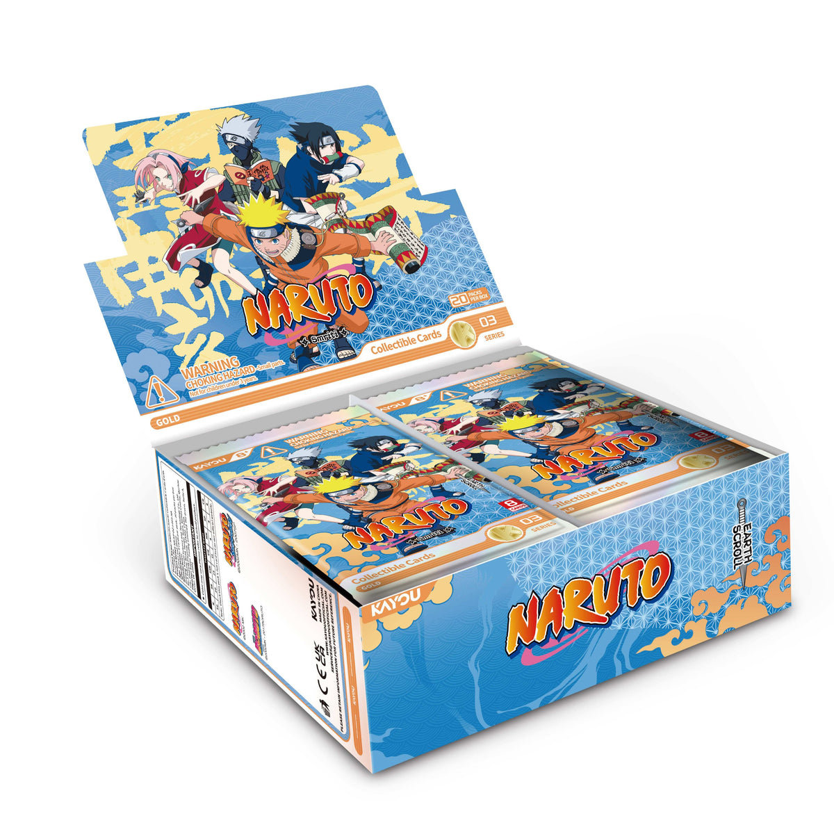 [Pre-Order] KAYOU NARUTO Smriti Collectible Card - Earth Scroll English Series 3 - Case