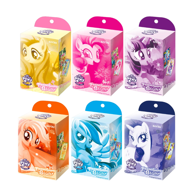 KAYOU My Little Pony Trading Card Game-Friendships Begin (Assorted Set)-001A-Series 1 - NA