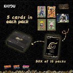 Caja de coleccionista premium NINJA AGE de tarjetas coleccionables Naruto Smriti de KAYOU