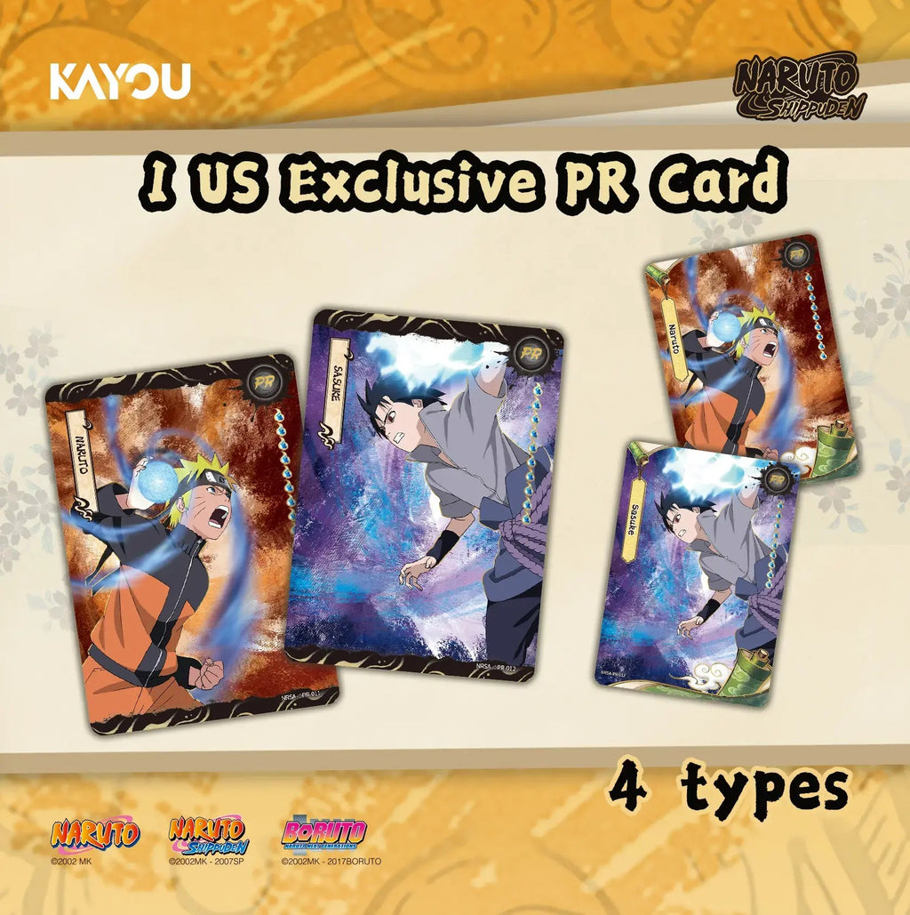 [KAYOU] NARUTO Smriti Collectible Card NINJA AGE Premium Collector Box