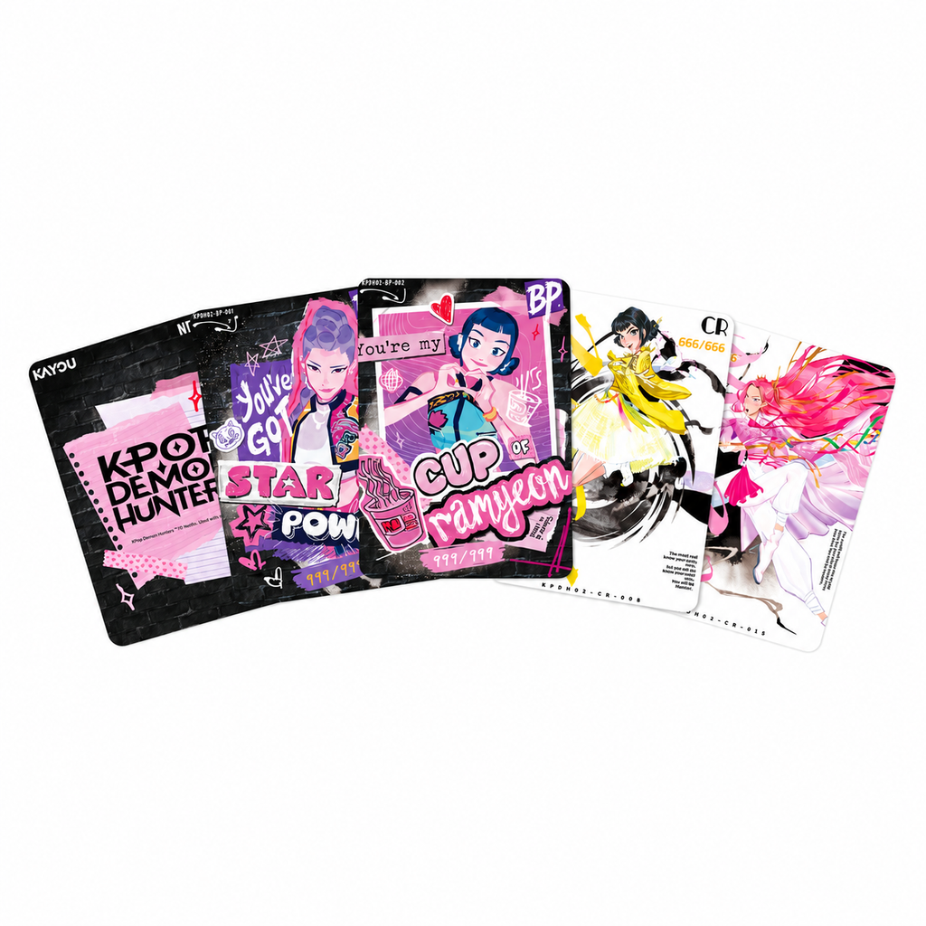 [Pre-Order]KAYOU KPop Demon Hunters Collectible Trading Cards Energy Edition 2