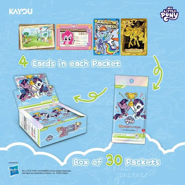 [Pre-Order]KAYOU My Little Pony-Friendship Eternal Cards-Fun Moments Edition 4