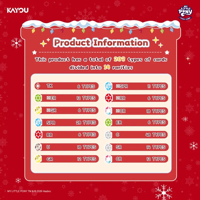 [Pre-Order]KAYOU My Little Pony-Trading Card Game-GiftBox