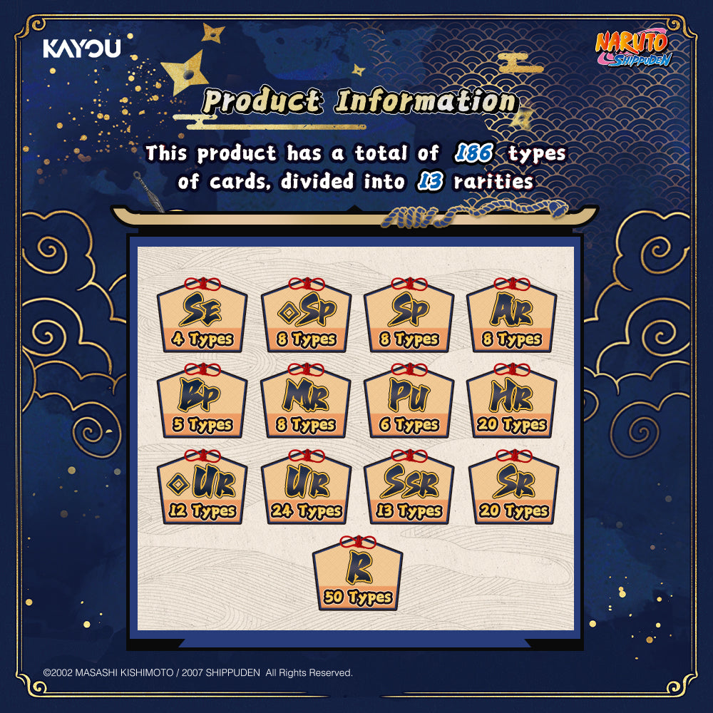 [Pre-Order] KAYOU Naruto-Smriti Collectible Cards-Chapter Jin 4
