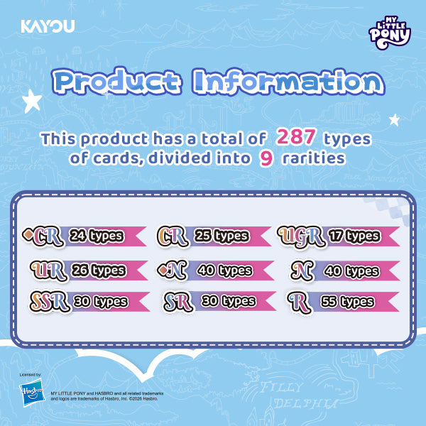 [Pre-Order]My Little Pony-Friendship Eternal Cards-Fun Moments Edition-Card Album Collector Box-004