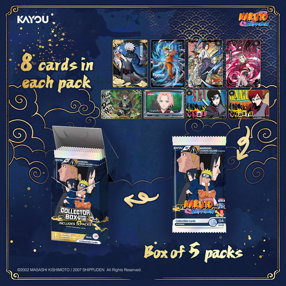 [Pre-Order] KAYOU Naruto-Smriti Collectible Cards-Chapter Jin 4
