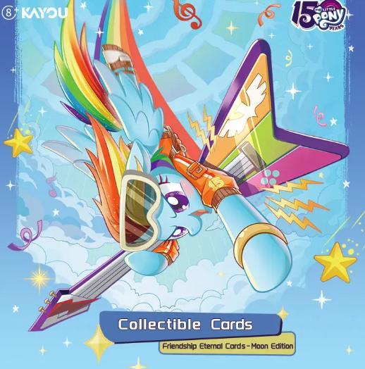 My Little Pony-Friendship Eternal Cards-Moon Edition-NA-002A Booster Packs Spring Glow Up