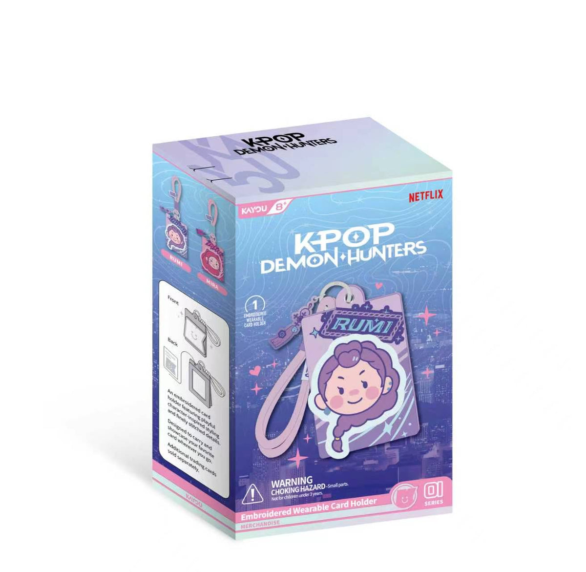 KAYOU KPop Demon Hunters - Embroidered Wearable Card Holder — Image 1