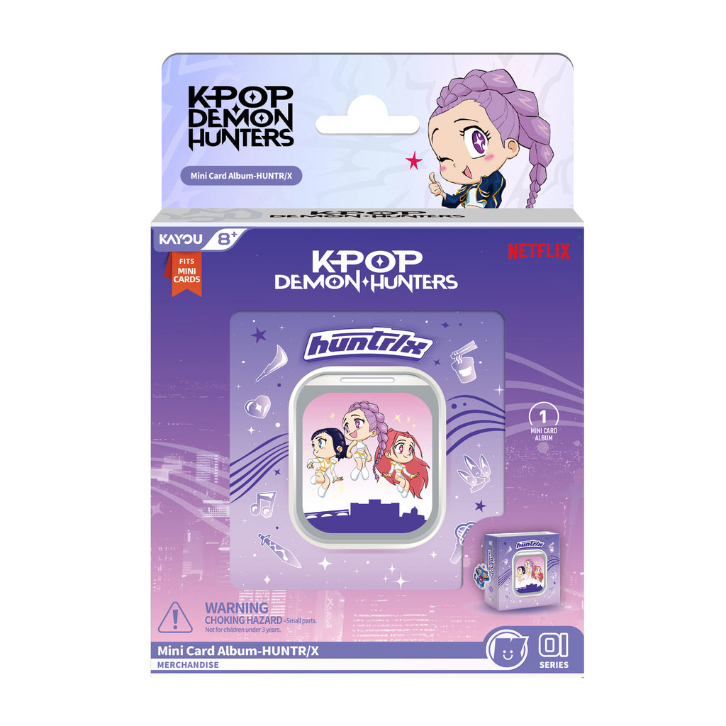 [KAYOU] KPop Demon Hunters Mini Card Album – HUNTR/X
